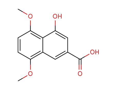 4-hydroxy-5,8-dimethoxy-naphthalene-2-carboxylic acid