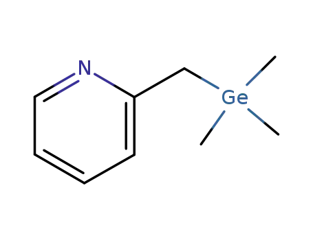 Molecular Structure of 31590-87-1 (2-[(Trimethylgermyl)methyl]pyridine)