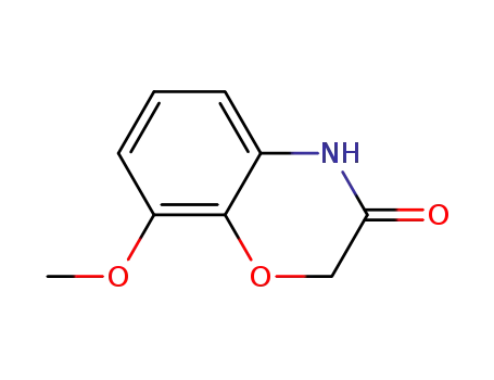 Molecular Structure of 258532-71-7 (8-METHOXY-2H-BENZO[B][1,4]OXAZIN-3(4H)-ONE)