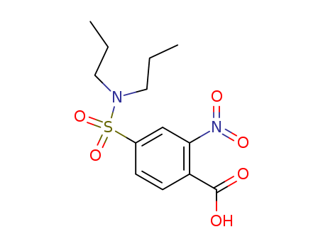 Benzoic acid,4-[(dipropylamino)sulfonyl]-2-nitro-