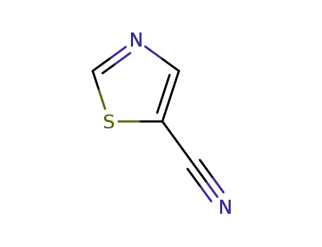 Molecular Structure of 25742-12-5 (5-CYANOTHIAZOLE)