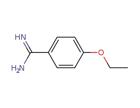 Molecular Structure of 25412-71-9 (4-ETHOXY-BENZAMIDINE)