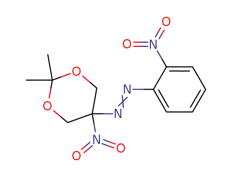 1-{5-nitro-2,2-dimethyl-1,3-dioxan-5-yl}-2-{2-nitrophenyl}diazene