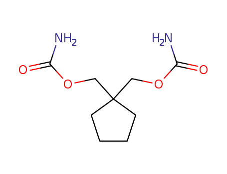 Molecular Structure of 25451-50-7 (Dicarbamic acid cyclopentan-1-ylidenebismethylene ester)