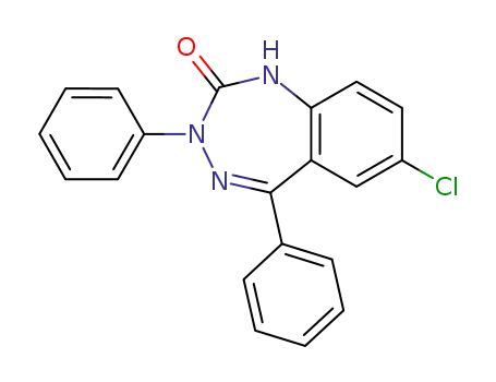 7-chloro-3,5-diphenyl-3,4-dihydro-2H-1,3,4-benzotriazepin-2-one