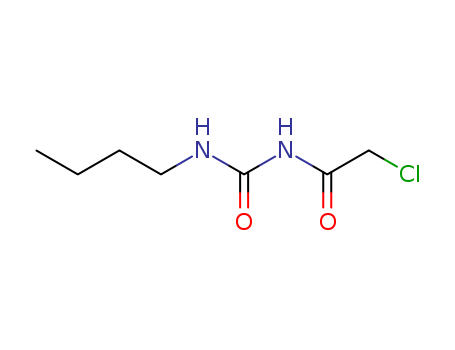 Acetamide,N-[(butylamino)carbonyl]-2-chloro- cas  25679-91-8