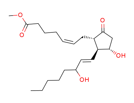 (+/-)-prostaglandin E<sub>2</sub> methyl ester