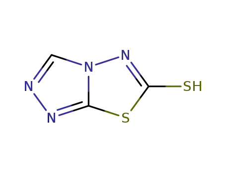 Molecular Structure of 3173-10-2 ([1,2,4]triazolo[3,4-b][1,3,4]thiadiazole-6(5H)-thione)