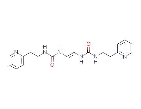 Molecular Structure of 25524-61-2 ((E)-1,1'-Vinylenebis[3-[2-(2-pyridyl)ethyl]urea])