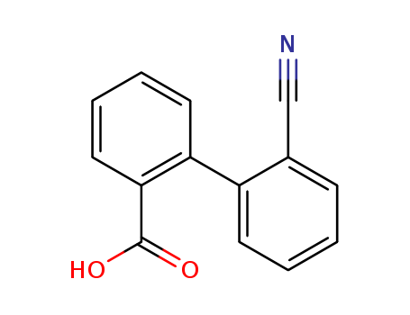 [1,1'-Biphenyl]-2-carboxylicacid, 2'-cyano- cas  57743-13-2