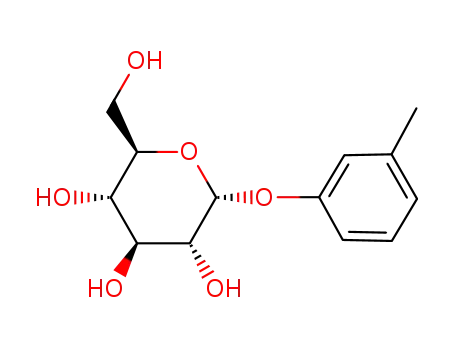 Molecular Structure of 25678-11-9 (3-methylphenyl alpha-D-glucopyranoside)