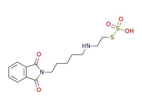 티오황산수소 S-[2-[5-(1,3-디옥소이소인돌린-2-일)펜틸아미노]에틸]에스테르