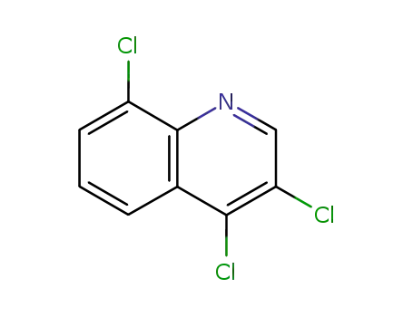 Molecular Structure of 25771-77-1 (3,4,8-Trichloroquinoline)