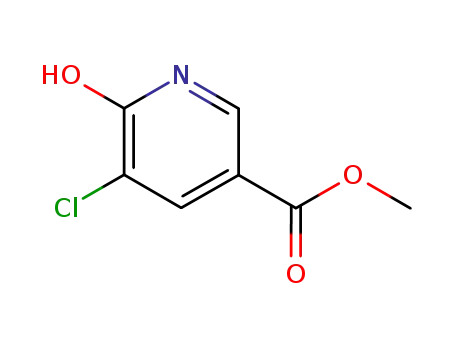 5-클로로-6-옥소-1,6-디하이드로-피리딘-3-카르복실산 메틸 에스테르