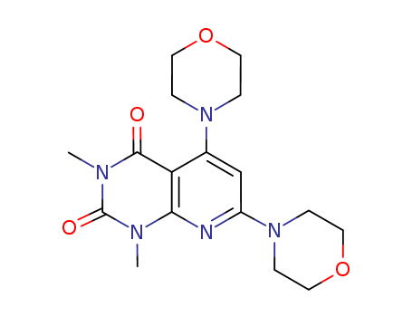 Pyrido[2,3-d]pyrimidine-2,4(1H,3H)-dione,1,3-dimethyl-5,7-di-4-morpholinyl-