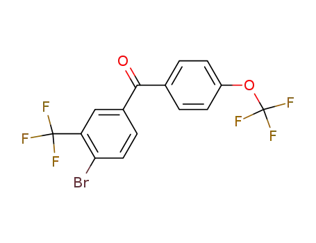 4-Trifluormethoxy-3'-trifluormethyl-4'-brombenzophenon