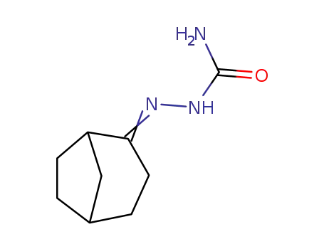 Molecular Structure of 2565-99-3 ((2E)-bicyclo[3.2.1]octan-2-one semicarbazone)