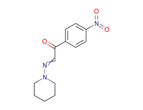 4'-Nitro-2-(piperidinoimino)acetophenone