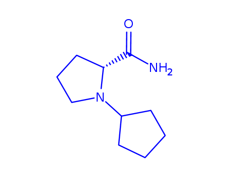 2-PYRROLIDINECARBOXAMIDE,1-CYCLOPENTYL-,(2R)-
