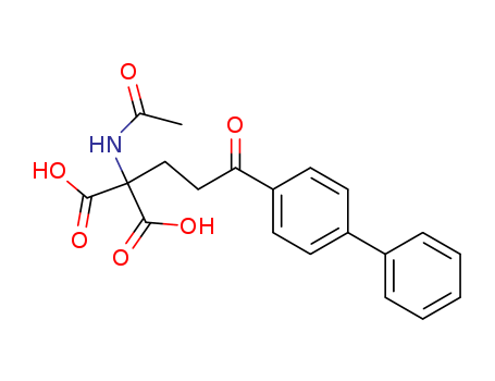 Propanedioic acid,2-(acetylamino)-2-(3-[1,1'-biphenyl]-4-yl-3-oxopropyl)- cas  2545-54-2