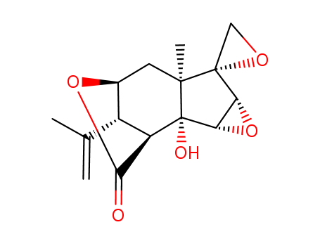 Spiro[2,5-methano-7H-oxireno[3,4]cyclopent[1,2-d]oxepin-7,2'-oxiran]-3(2H)-one,hexahydro-1b-hydroxy-6a-methyl-8-(1-methylethenyl)-,(1aS,1bR,2S,2'R,5S,6aR,7aR,8R)-