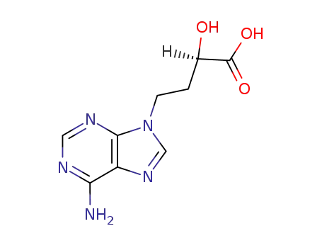 (αR)-6-아미노-α-히드록시-9H-퓨린-9-부탄산