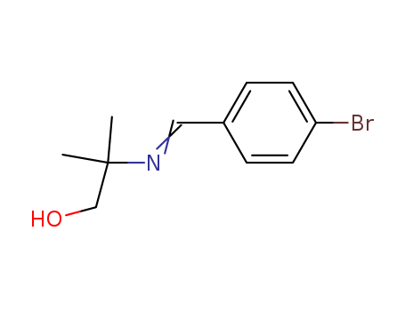 1-Propanol,2-[[(4-bromophenyl)methylene]amino]-2-methyl- cas  25458-00-8