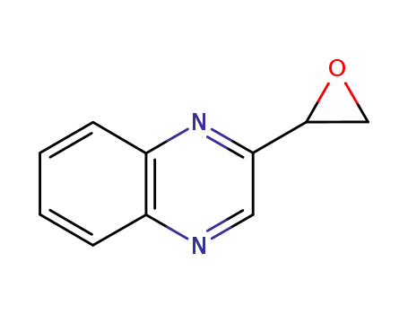 Molecular Structure of 25691-67-2 (Quinoxaline,  2-(epoxyethyl)-,  ()-  (8CI))