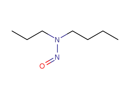 Molecular Structure of 25413-64-3 (N-butyl-N-propyl-nitrous amide)