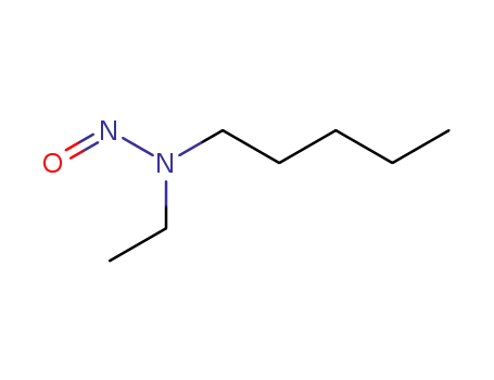 Molecular Structure of 25413-63-2 (N-Ethyl-N-nitrosopentylamine)