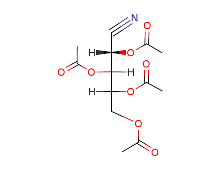 D-Xylononitrile,2,3,4,5-tetraacetate (9CI)