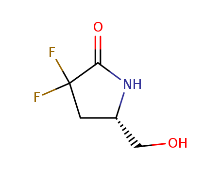 2-Pyrrolidinone,3,3-difluoro-5-(hydroxymethyl)-,(5S)-(9CI)