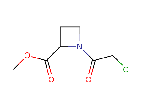 2-AZETIDINECARBOXYLIC ACID 1-(CHLOROACETYL)-,METHYL ESTER