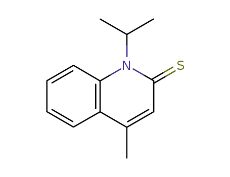 Carbostyril,  1-isopropyl-4-methylthio-  (7CI,8CI)