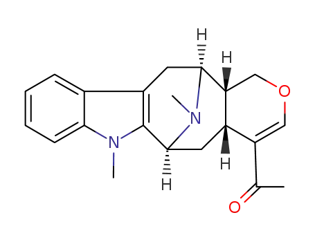1α,3α-[Methylene(5-acetyl-3,4-dihydro-2H-pyran-4β,3β-diyl)]-2,9-dimethyl-1,2,3,4-tetrahydro-β-carboline