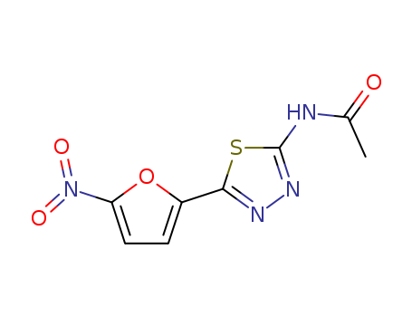 Acetamide,N-[5-(5-nitro-2-furanyl)-1,3,4-thiadiazol-2-yl]-