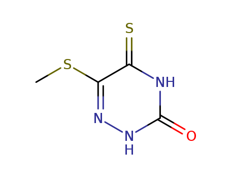 1,2,4-Triazin-3(2H)-one,4,5-dihydro-6-(methylthio)-5-thioxo- cas  31697-21-9