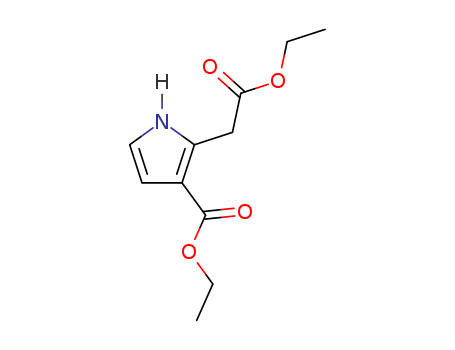 ETHYL 2-((ETHOXYCARBONYL)-METHYL)-1H-PYRROLE-3-CARBOXYLATE