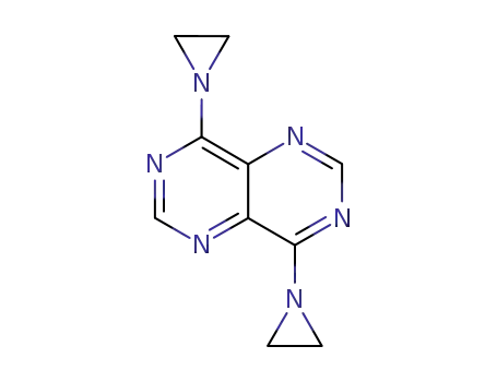 Molecular Structure of 2588-36-5 (4,8-bis(aziridin-1-yl)pyrimido[5,4-d]pyrimidine)