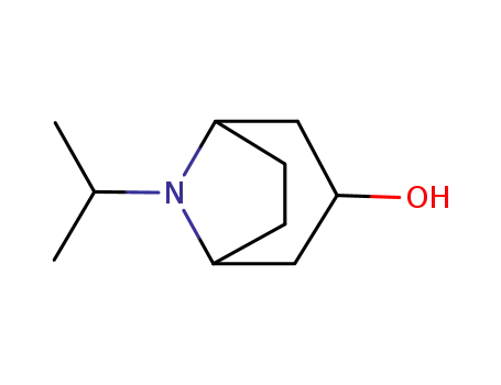 Molecular Structure of 259092-15-4 (8-Azabicyclo[3.2.1]octan-3-ol,8-(1-methylethyl)-(9CI))