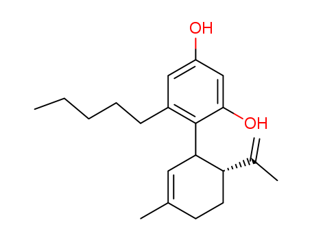 4-[(6R)-3-METHYL-6-(1-METHYLETHENYL)-2-CYCLOHEXEN-1-YL]-5-PENTYL-1,3-BENZENEDIOL