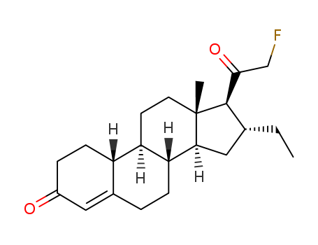 21-FLUORO-16-ETHYL-19-NORPROG ESTERONE