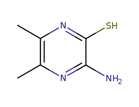 2-1H-PYRAZINETHIONE,3-AMINO-5,6-DIMETHYL-