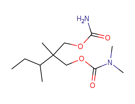 N,N-ジメチルカルバミド酸2-(カルバモイルオキシメチル)-2,3-ジメチルペンチル