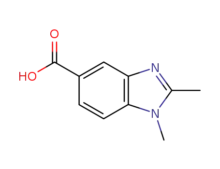1H-벤즈이미다졸-5-카르복실산,1,2-디메틸-(9CI)