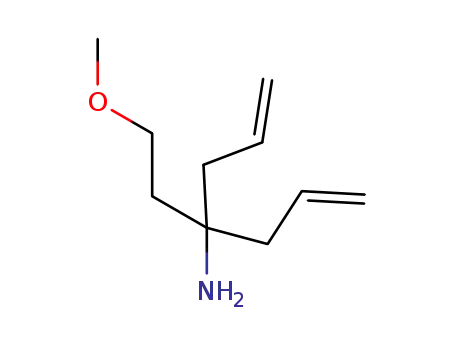 Molecular Structure of 315248-93-2 (1-ALLYL-1-(2-METHOXYETHYL)BUT-3-ENYLAMINE)