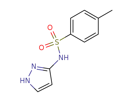 Molecular Structure of 3161-65-7 (Benzenesulfonamide, 4-methyl-N-1H-pyrazol-3-yl- (9CI))