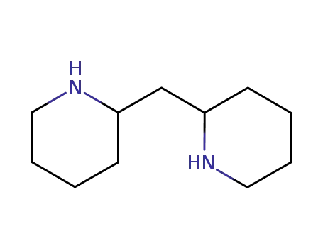 Molecular Structure of 25382-41-6 (2,2'-Methylenedipiperidine)