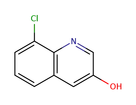 3-Quinolinol, 8-chloro-