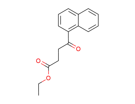 Molecular Structure of 73931-66-5 (ETHYL 4-(1-NAPHTHYL)-4-OXOBUTYRATE)